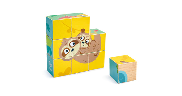 Hape Wild Animals Block Puzzle (2 歲到4歲)