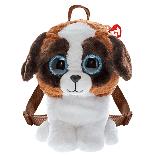 Picture of DUKE Brown White Dog Backpack