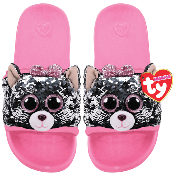 Picture of Kiki the Cat Sequin - Pool Sliders - S