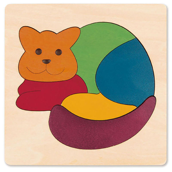 Picture of George Luck Puzzle - Rainbow cat