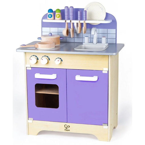 圖片 夢幻紫色廚房組合