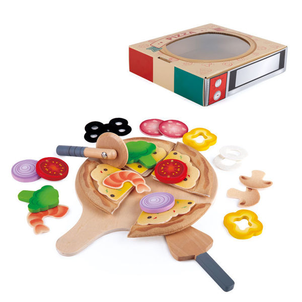 圖片 廚房玩具—花式披薩和烤箱
