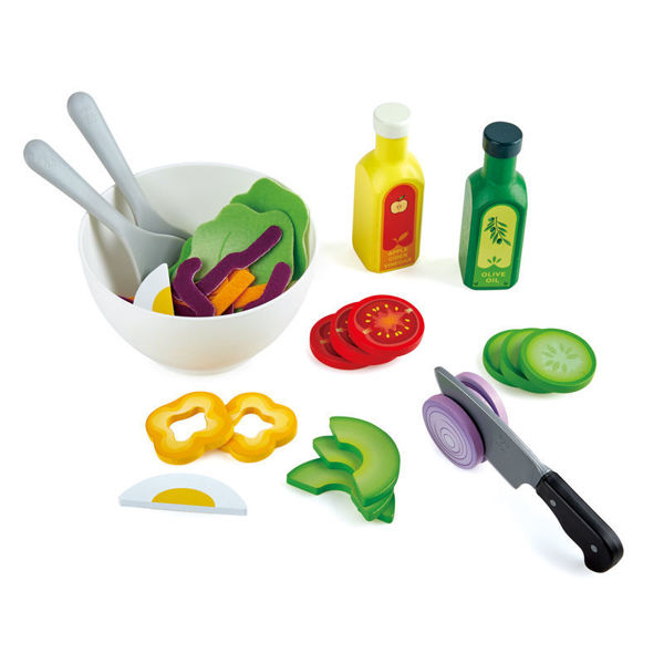 圖片 廚房玩具—綠色沙律