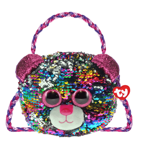 Picture of DOTTY - Sequin Leopard - Purse